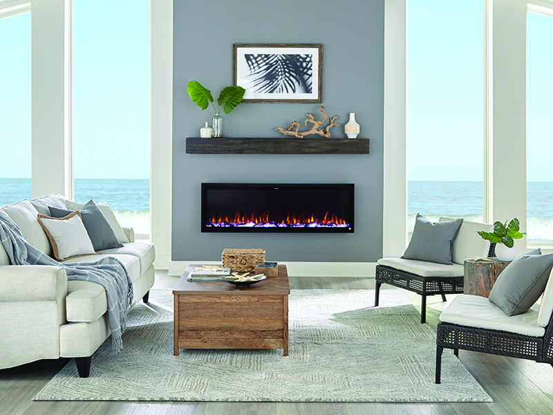 Touchstone® Sideline Elite Electric Fireplace Alexa/Google Home Compatible